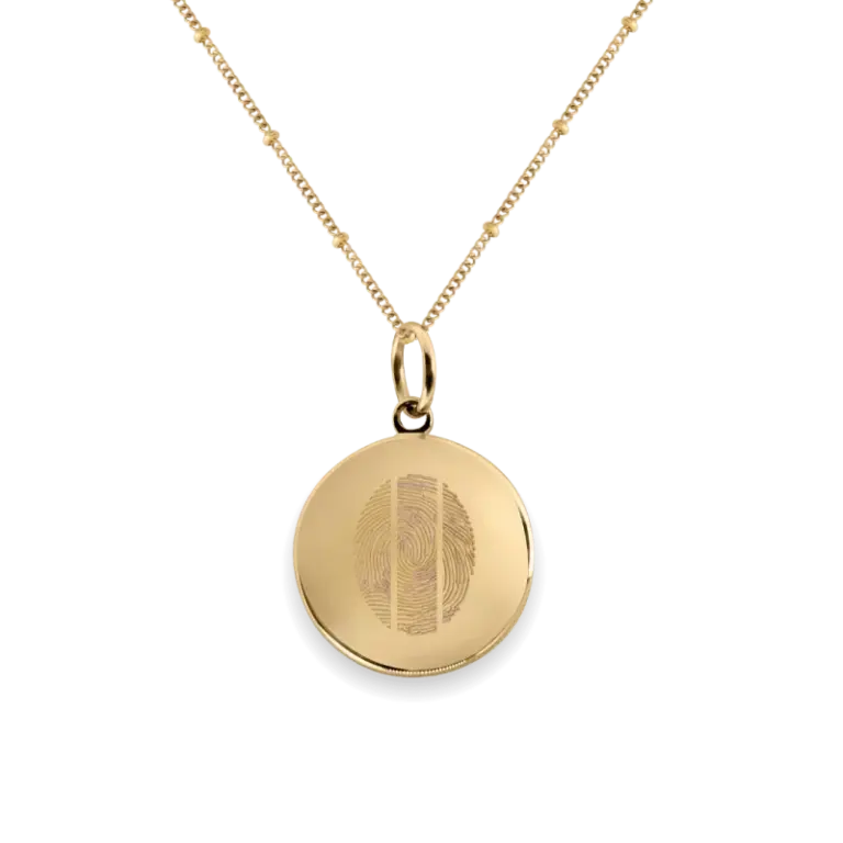Fingerabdruck mit drei Abdrücken Kette