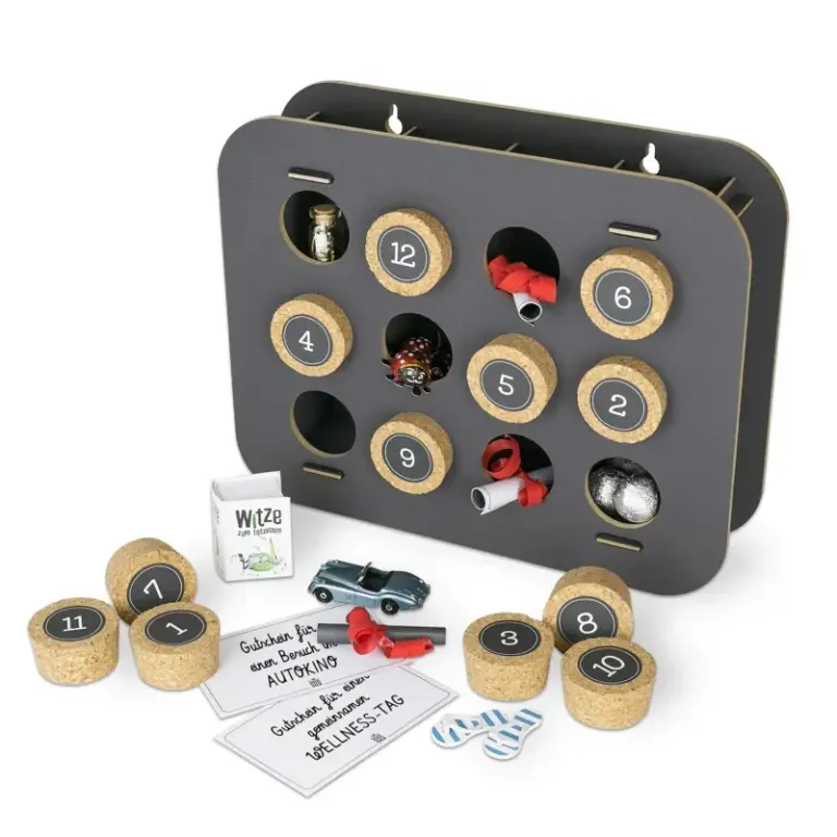 Geschenk-Kalender, grau