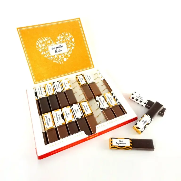 Merci-Aufkleber, Danke an mehrere Personen