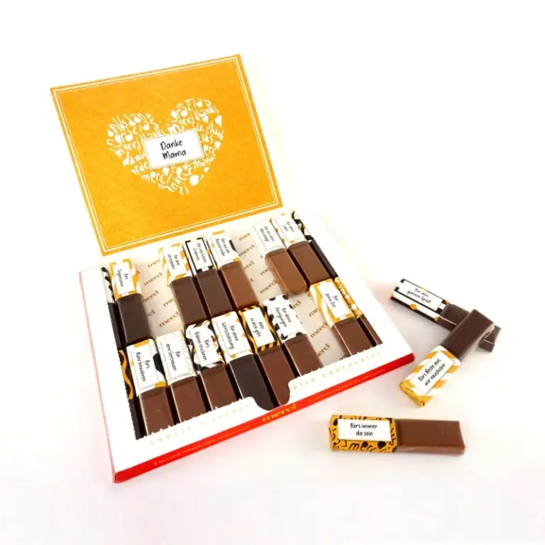 Merci-Aufkleber, Mama / Papa