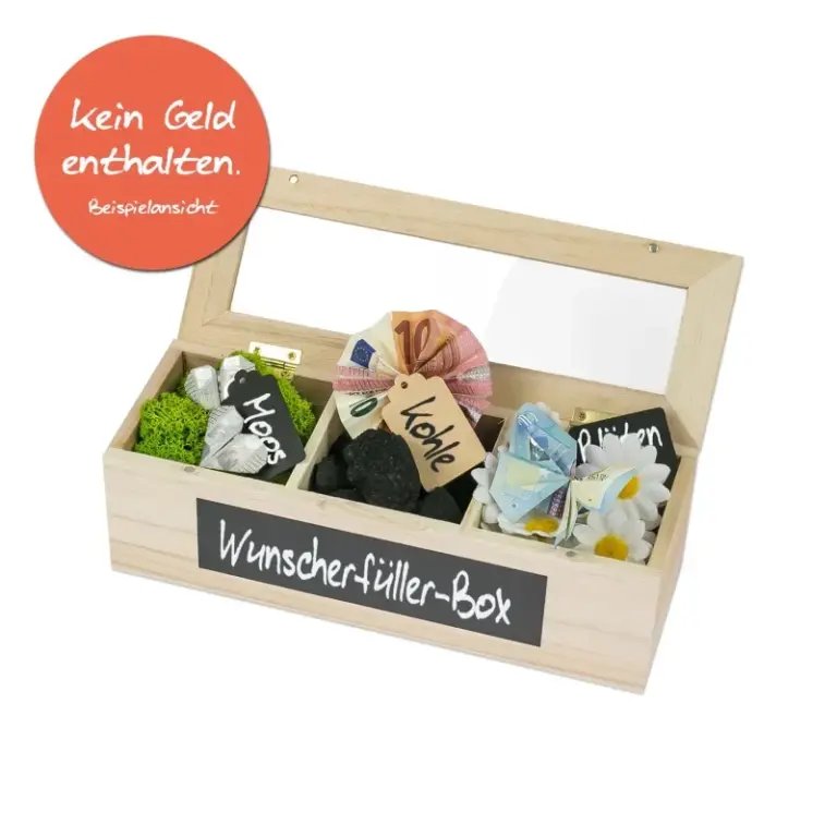 Schotter Schatulle, 3 Fächer