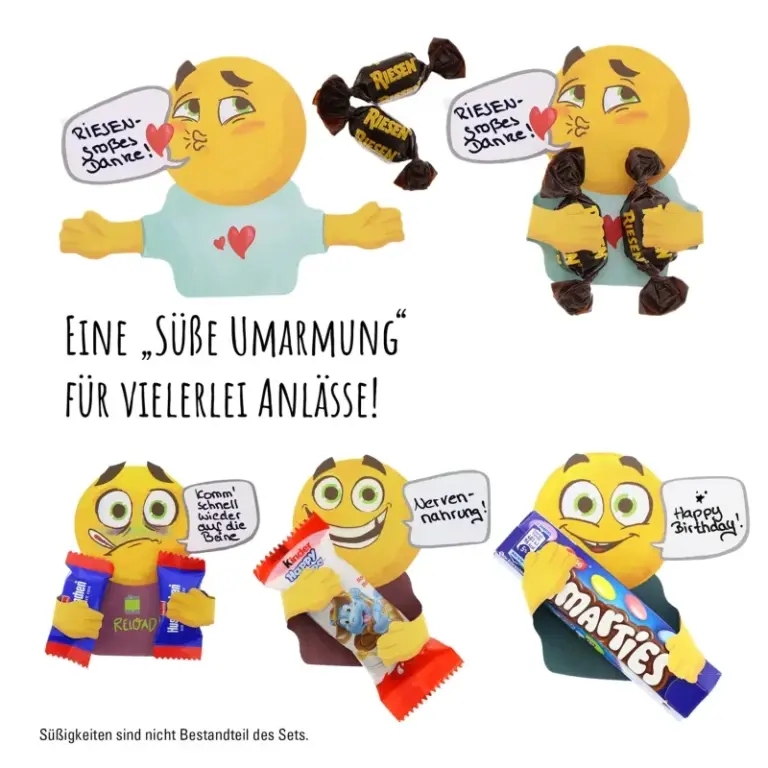 Sweet Hugs, Smileys 12er Set