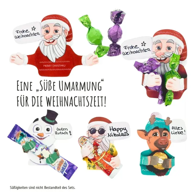 Sweet Hugs, Weihnachten 12er Set